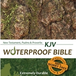 KJV Waterproof Bible New Test. Psalms & Prov. Camouflage