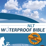 NLT Waterproof Bible Blue Wave