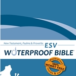 ESV Waterproof Bible New Test. Psalms & Prov. Blue Wave