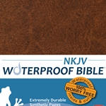 NKJV Waterproof Bible Brown