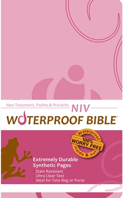 NIV Waterproof Bible New Test. Psalms & Prov. Pink Brown